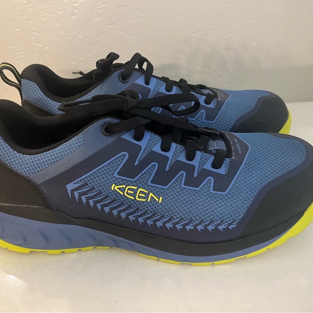 Keen Black carbon toe work shoes